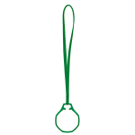ROYAL POP / LEATHER LANYARD GREEN EIGHT