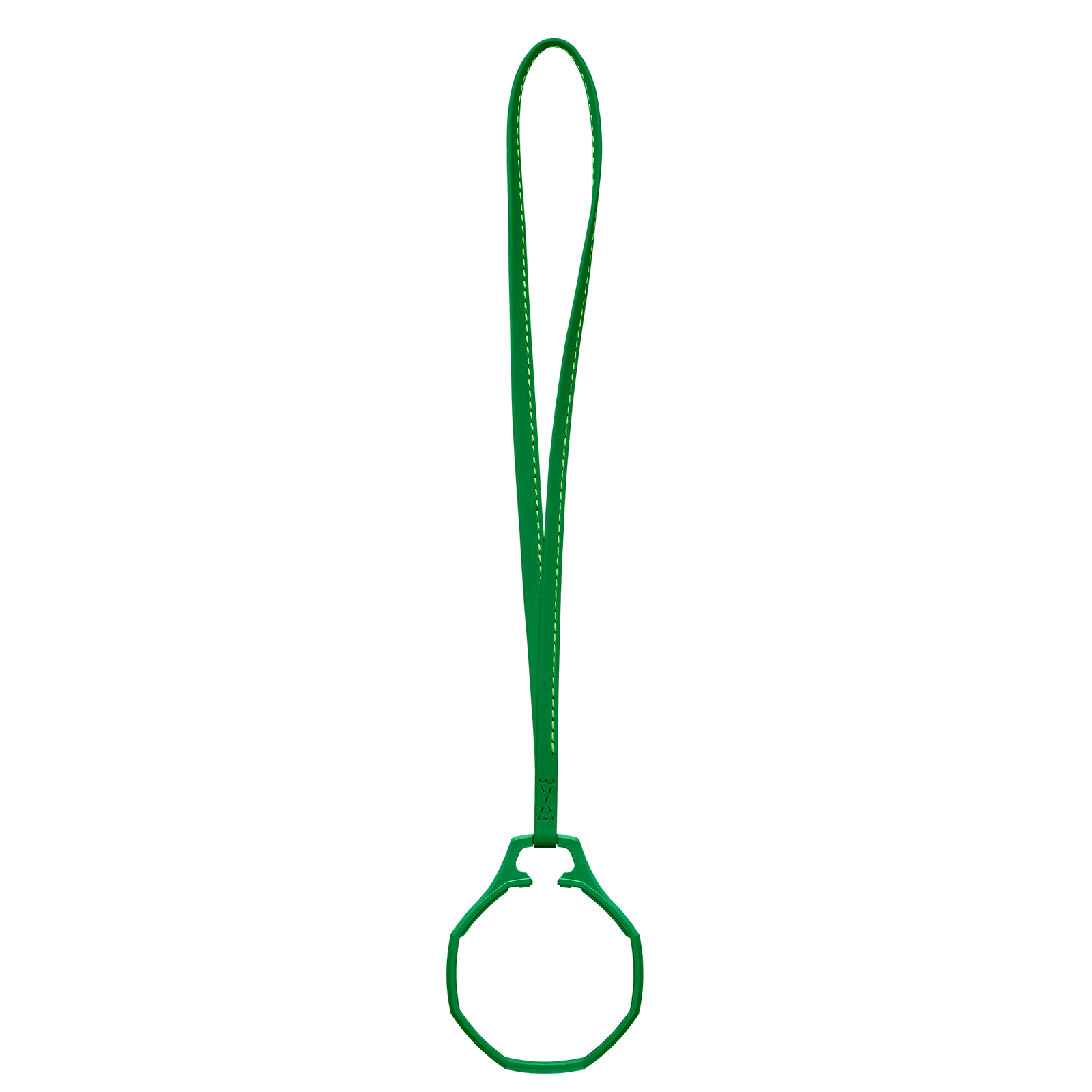 ACSSX03G100N_li1_ec001.png ROYAL POP / LEATHER LANYARD GREEN EIGHT - Image 1