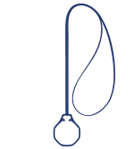 ROYAL POP / LEATHER LANYARD ORENJI HACHI - Image 4