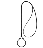 ROYAL POP / LEATHER LANYARD OCHO NEGRO - Image 4